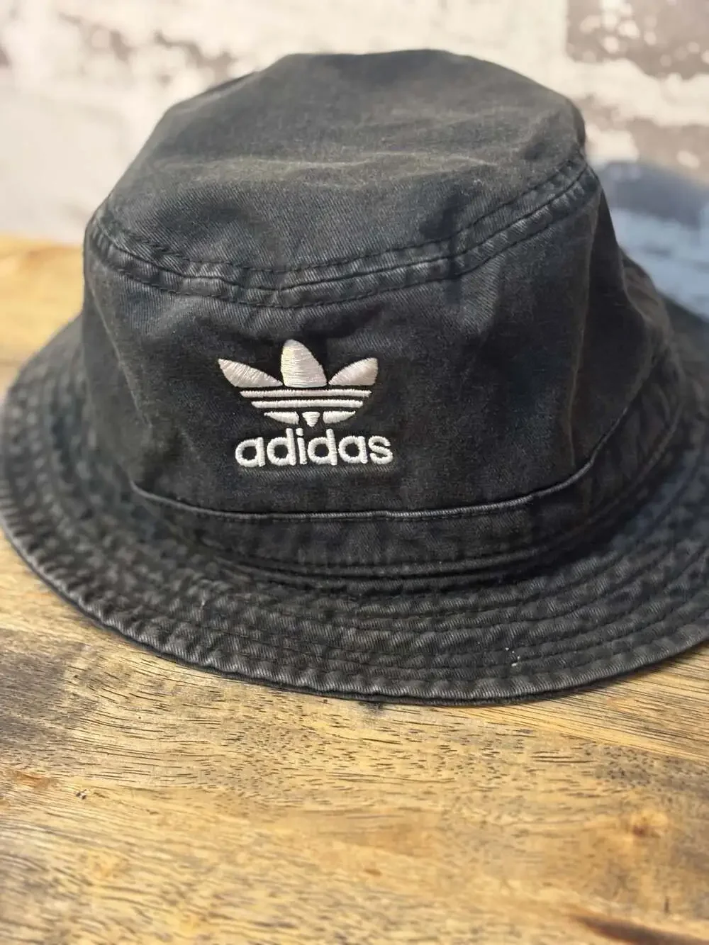 Adidas Originals Unisex Washed Bucket Hat and Visor Set